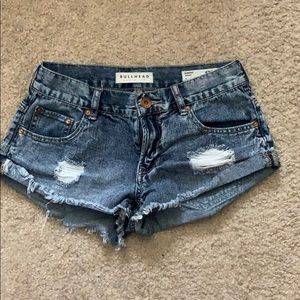Jean shorts
